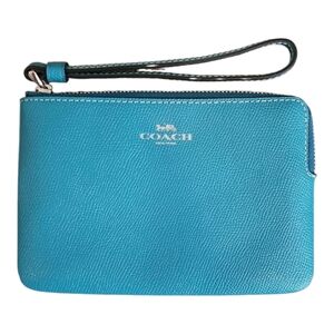 Coach Blue Wristlet